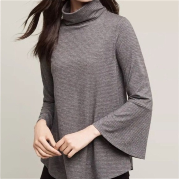 Anthropologie Tops - Anthropologie Postmark Sparkly Turtlenck